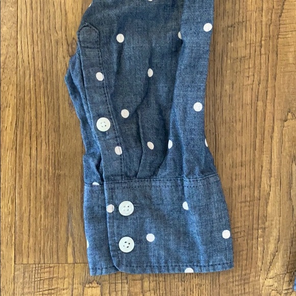 J. Crew Polka Dotted Button Down - Picture 3 of 4